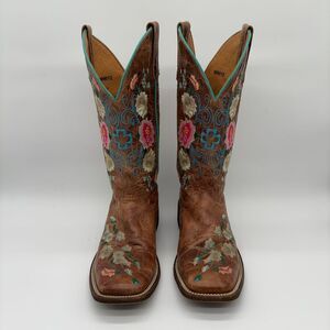 Macie Bean Floral Embroidered Ankle Boots